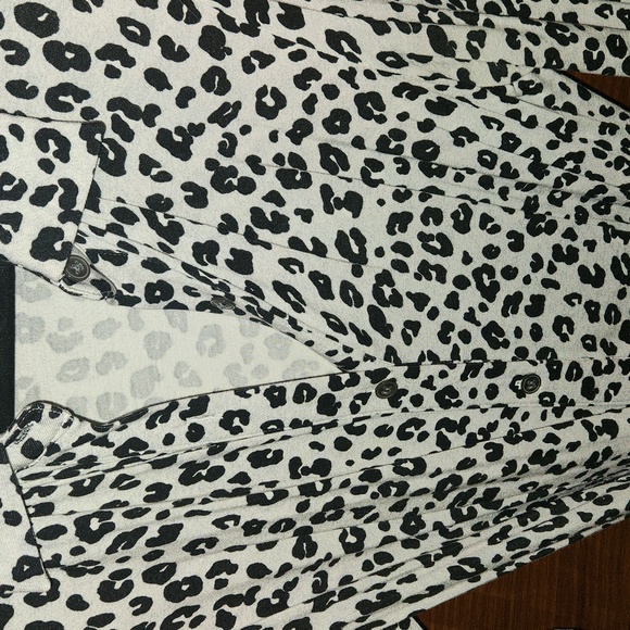 Loft Leopard Print Dress - Picture 2 of 2